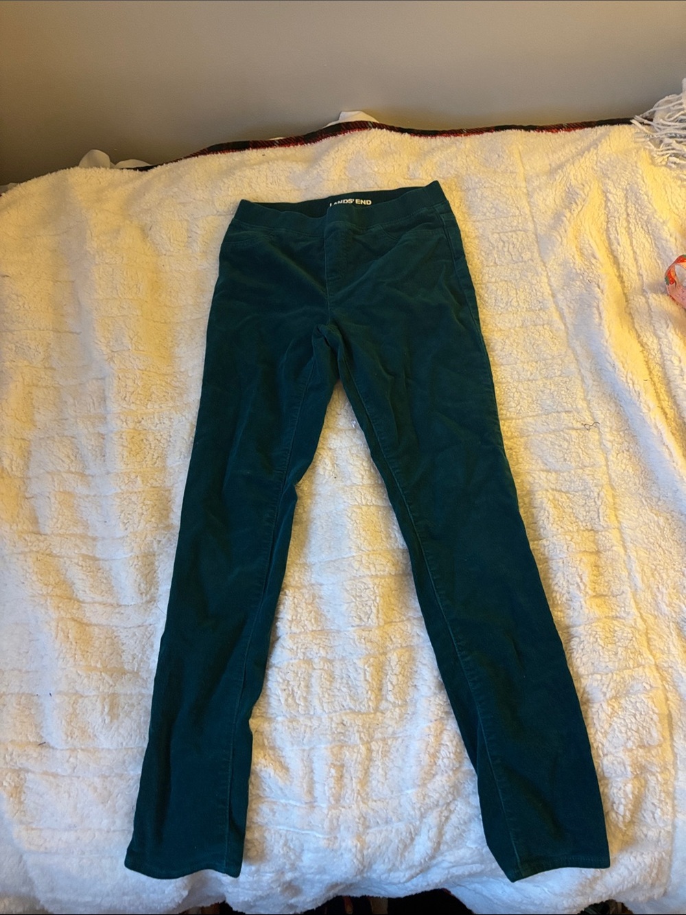 Lands' End Teal Jeggings